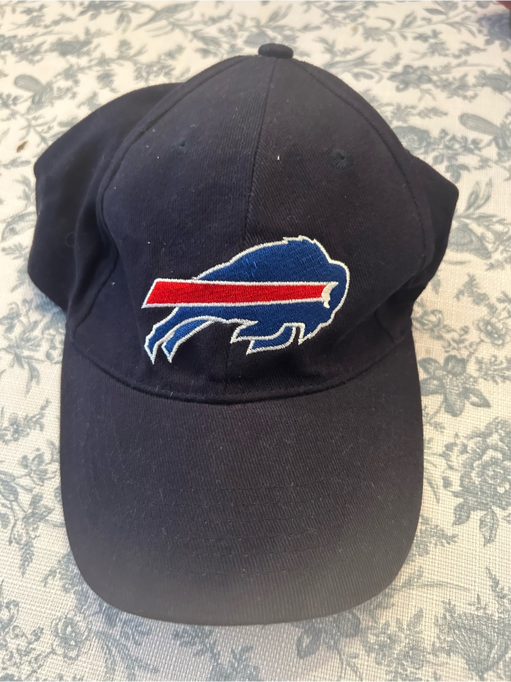 Buffalo Bills Navy Baseball Cap - NFL Logo